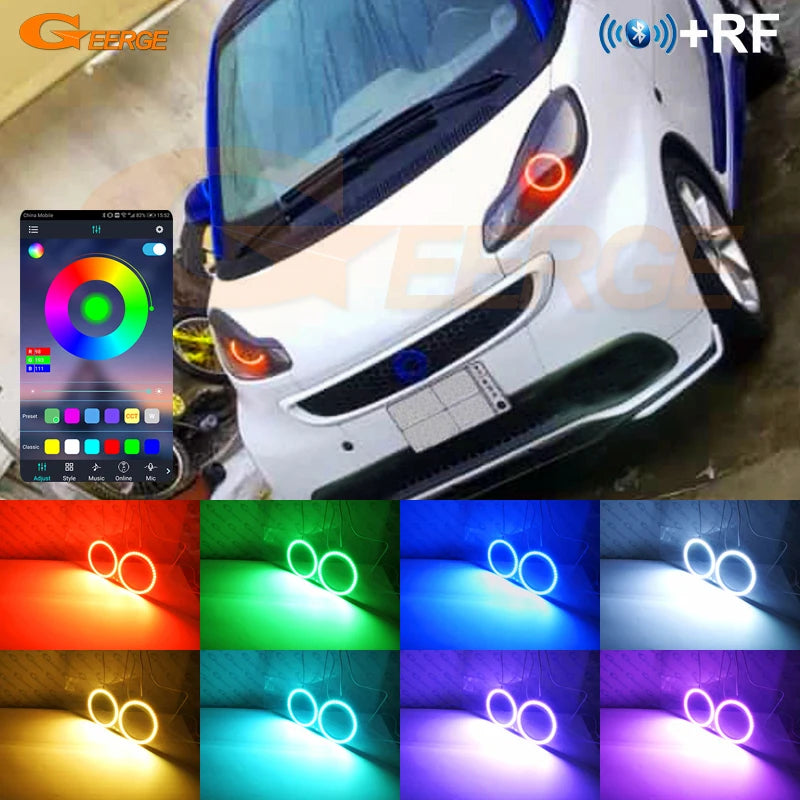 For Smart Fortwo W451 2007 - 2014 Rf Remote bluetooth-compatible