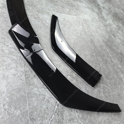 For BMW F12 F13 F06 V Front Bumper Lip Spoiler Splitter Diffuser
