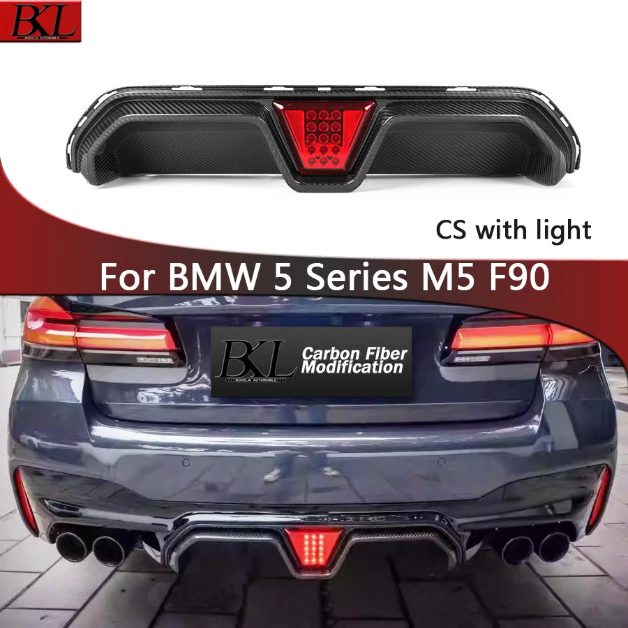 For BMW 5 Series G30 M5 Series F90 2018-2023 Dry Carbon Fiber