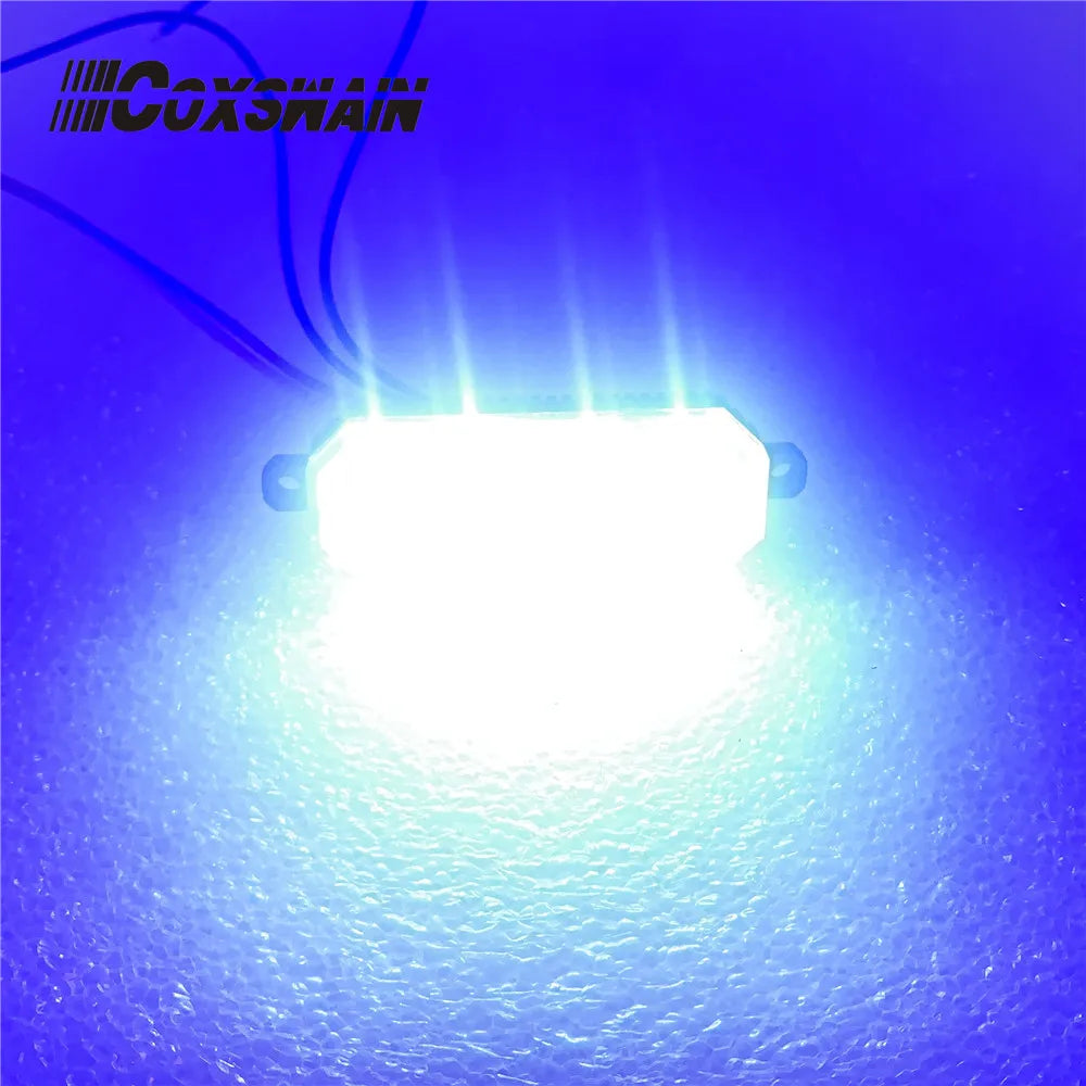 For Off-Road Vehicles 1PC Dual Color Ambulance Strobe Warning