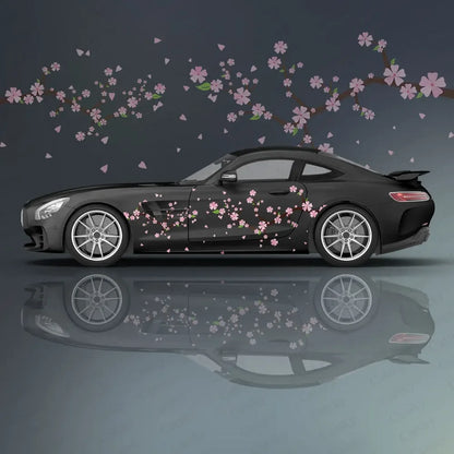 Sakura Flower Stickers Ita Tuning Racing Vinyl Decal Wrap