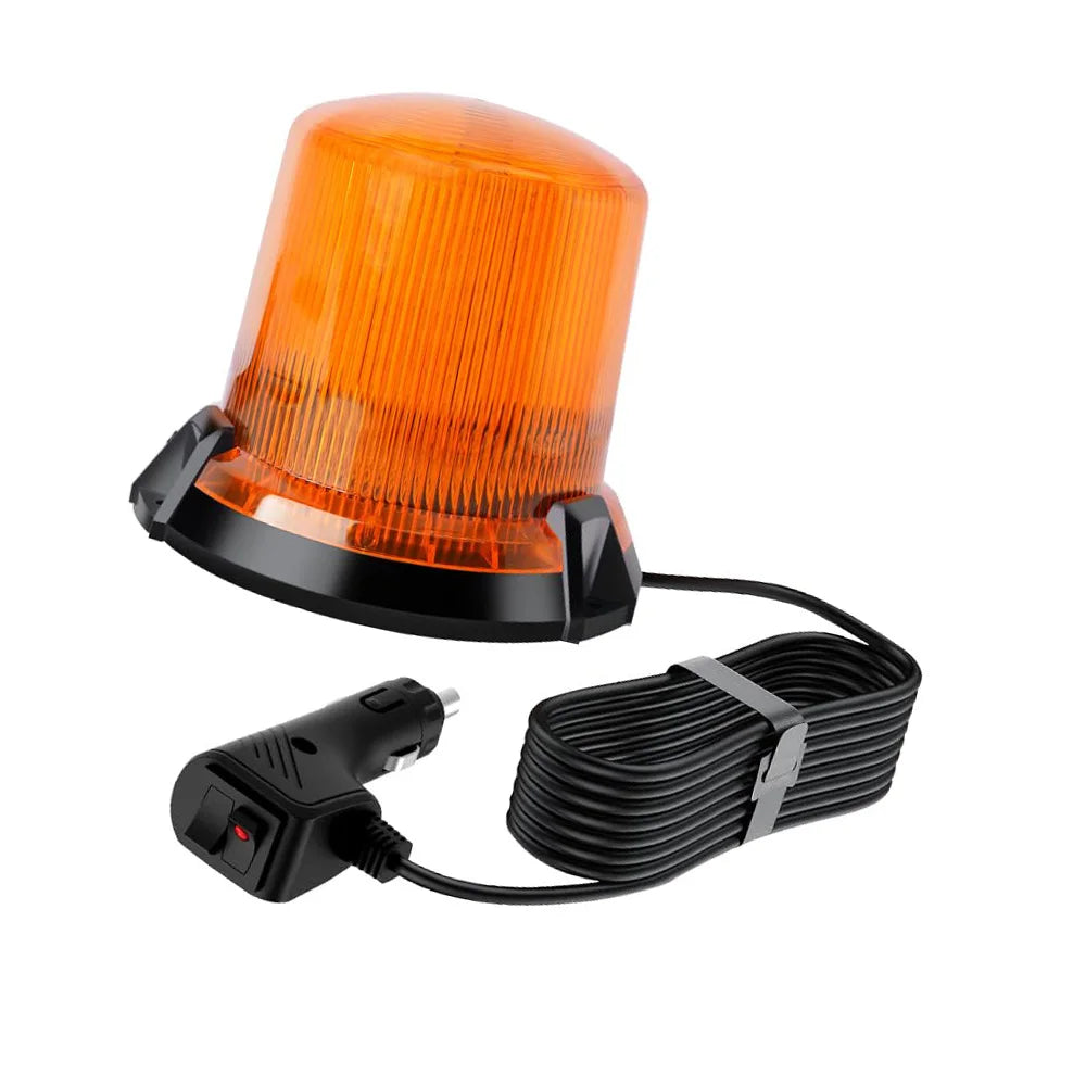 For 12-80 V Dc Or 12-48 Amber ABS Material Strobe V Dc Vehicles