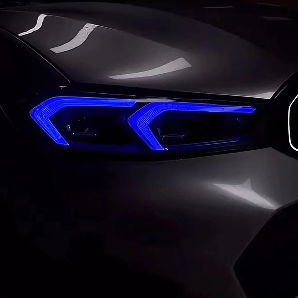 For BMW 3 Series G20 G21 Ice Blue Red Yellow Amber Angel Eyes