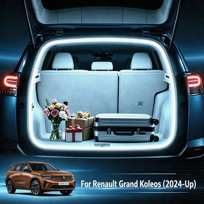Car LED Trunk Light Strip For Renault Grand Koleos 2024-2026 Bar Cargo Lamp Tailgate Ambient Lighting Rear Boot Light Au