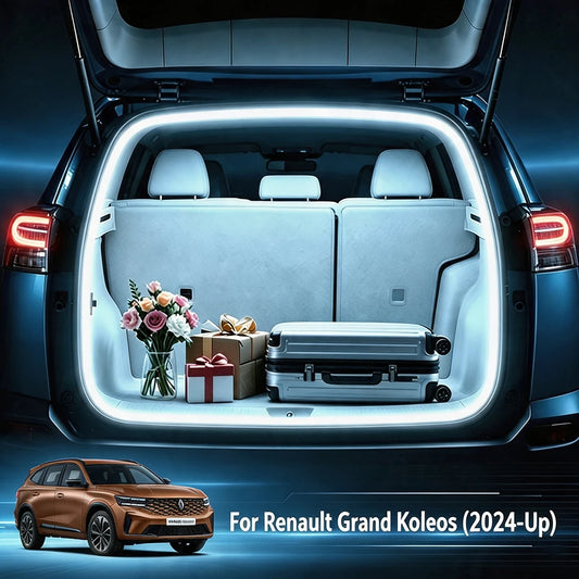 Car LED Trunk Light Strip For Renault Grand Koleos 2024-2026 Bar Cargo Lamp Tailgate Ambient Lighting Rear Boot Light Au