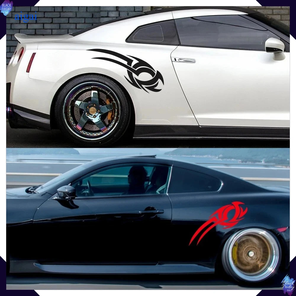 Body Side Sticker Graphics Sport Vinyl Decal Cars SUV