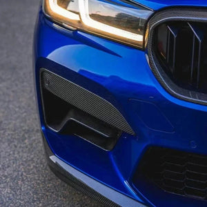 For BMW M5 Series F90 2021-2023 Carbon Fiber Front Bumper Fog