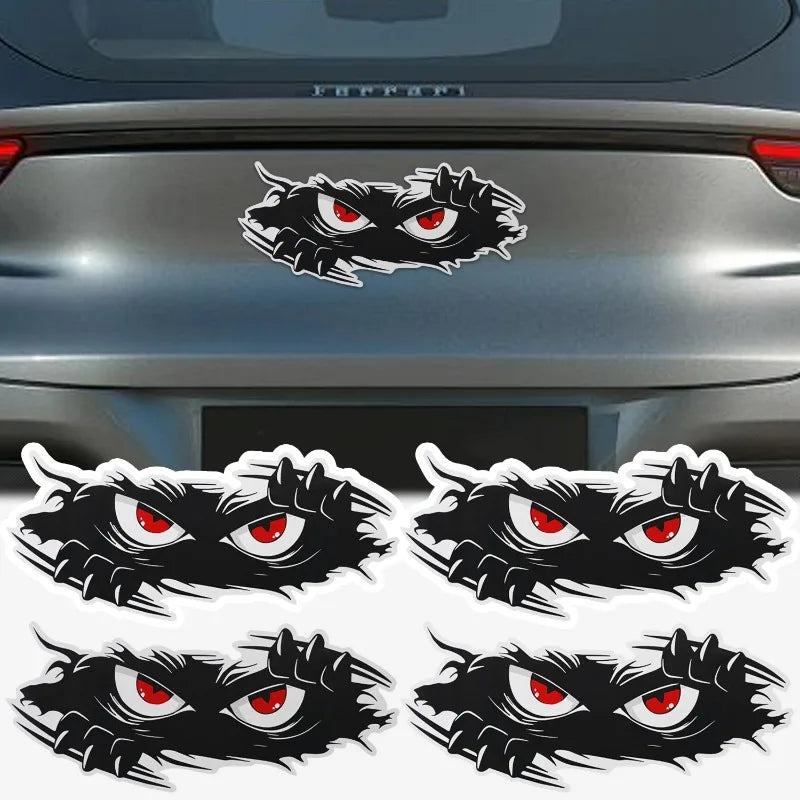 1PCS Funny Monster Sticker Waterproof 3D Vinyl Self Adhesive