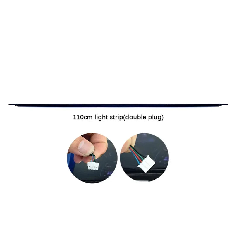 Ambient RGB Colors Parts Main Sub Controller 110CM Strip