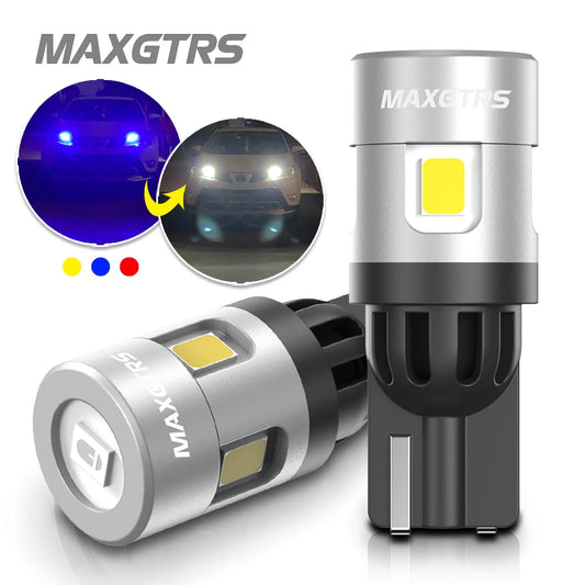 2X Two Color Switch T10 W5W Side Interior 12V