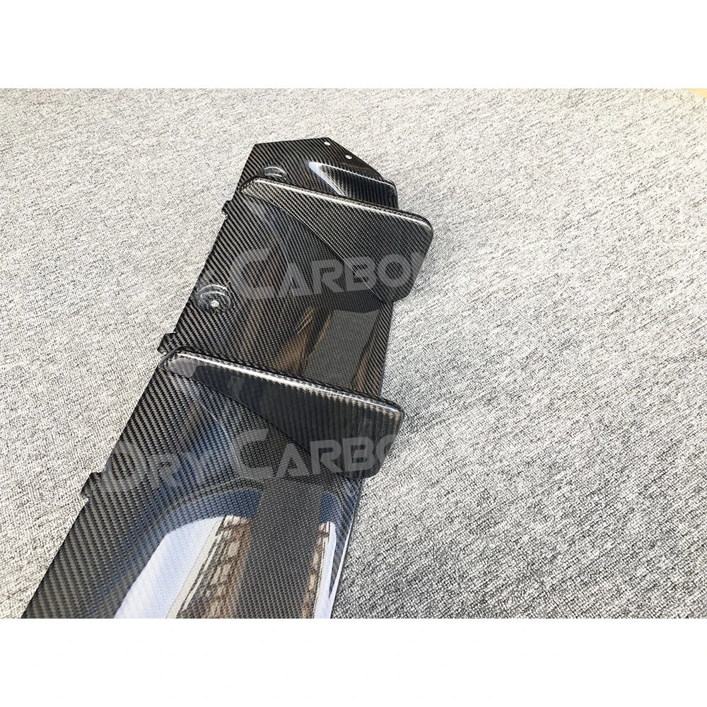 For BMW 5 Series F90 M5 Dry Carbon Fiber Rear Bumper Lip