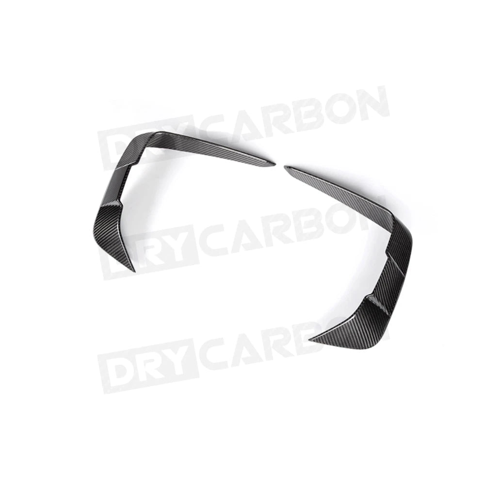 For BMW G14 G15 G16 M Dry Carbon Fiber Front Bumper Fog Cover