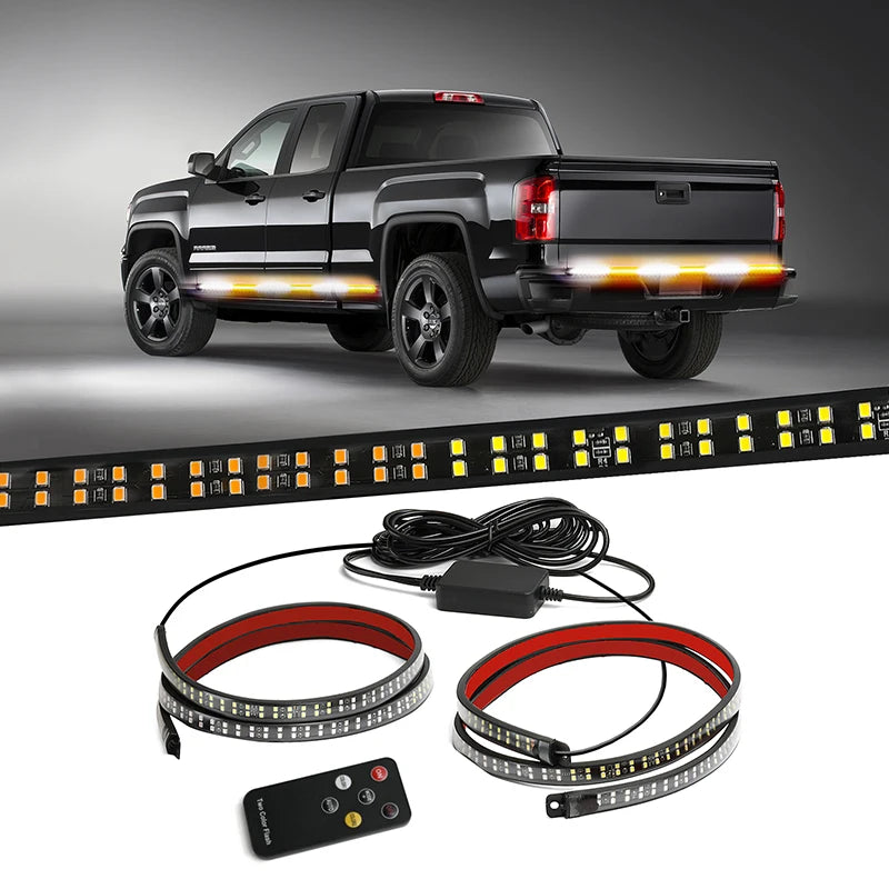 2PCS 120 160CM Dual Row Running Road Pedal Strip