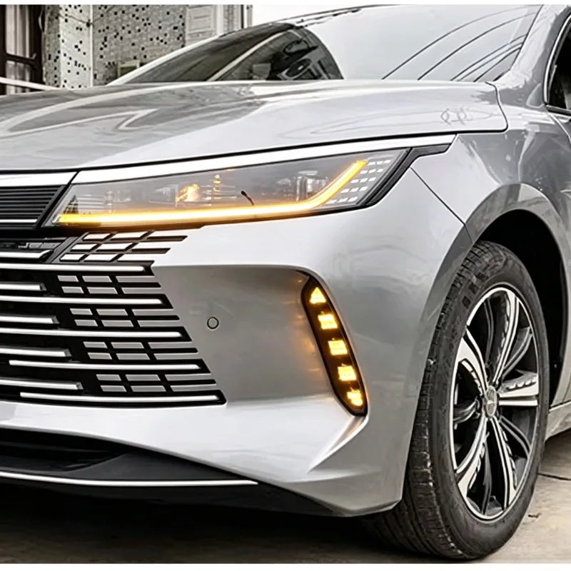 For BYD King 2022-2026 Plug-Play LED Drl Fog W Sequential Turn
