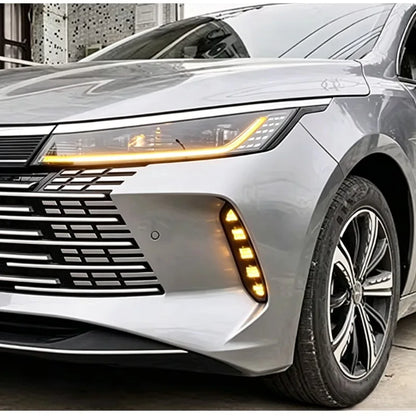 For BYD King 2022-2026 Plug-Play LED Drl Fog W Sequential Turn