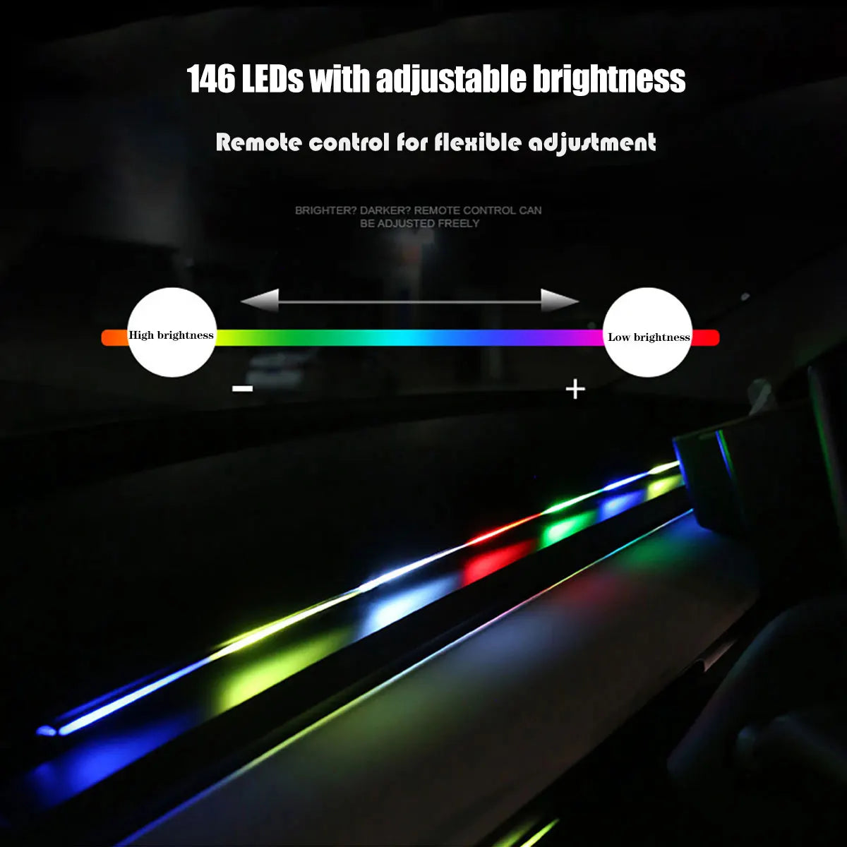 For Audi Q6 e-tron 2025~2026 2 In Ambient Lighting Trunk
