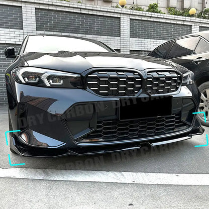 For BMW 3 Series G20 320I ABS Front Bumper Lip Splitter Flaps
