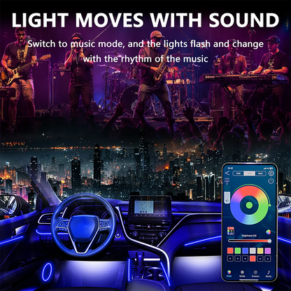 For Honda Accord Hybrid 2023-2026 6p-rgb Interior Atmosphere