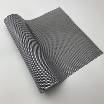 one-way Vision Perforated Mesh Vinyl Film Black self-adhesive