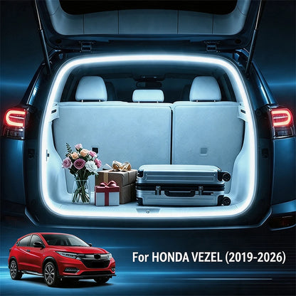 LED Car Trunk Light Strip For HONDA VEZEL 2019-2026 Bar Cargo Lamp Tailgate Ambient Lighting Rear Boot Light Auto Interi