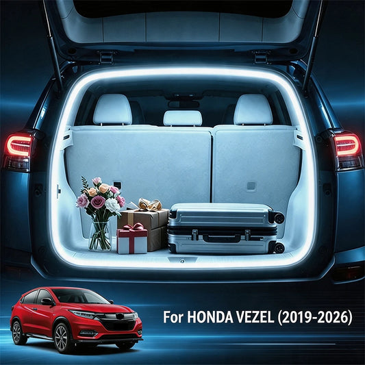 LED Car Trunk Light Strip For HONDA VEZEL 2019-2026 Bar Cargo Lamp Tailgate Ambient Lighting Rear Boot Light Auto Interi