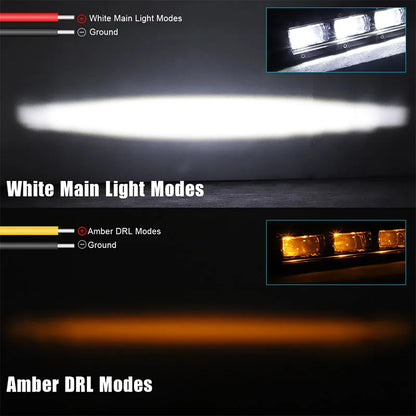30W Dual Color 6D Lens Inch Ultra Slim Driving