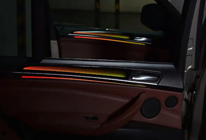 For BMW X5 E70 2006 - 2013 Nterior Ambient Lighting Upgrade Kits