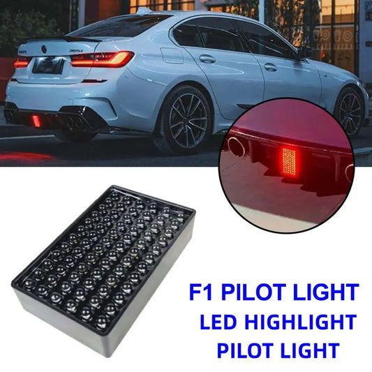 Rear Lip F1 12V Tail Indicator Strobe Flashing Stop