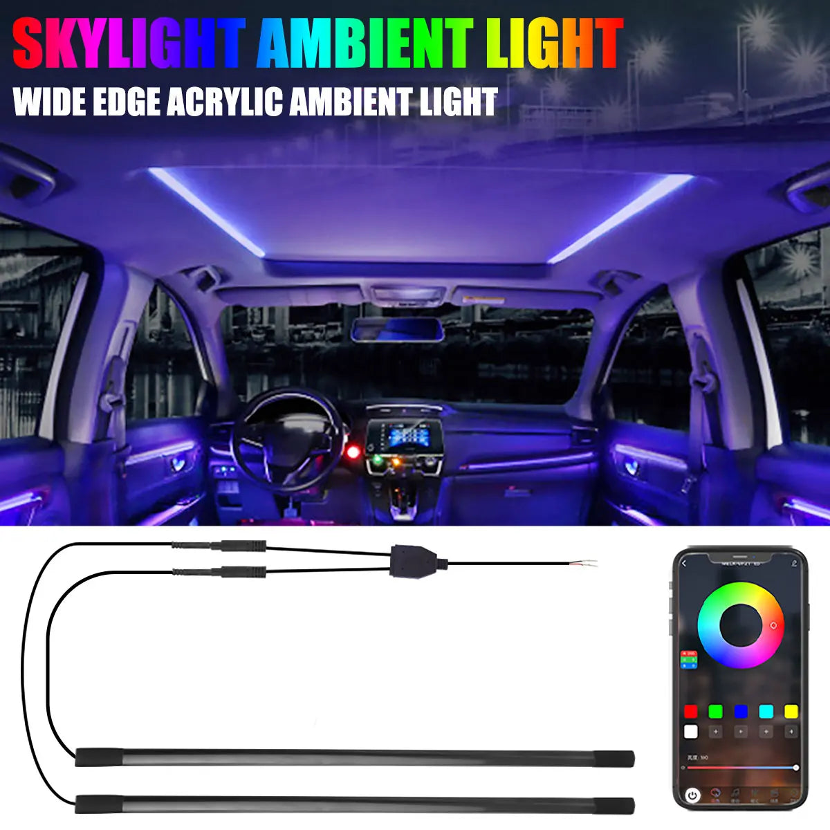 150CM Sunroof Strip Symphony Ambient RGB Roof Panoramic Skylight