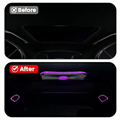 For Mercedes Benz W206 C-class X254 Color Roof Speaker Ambient
