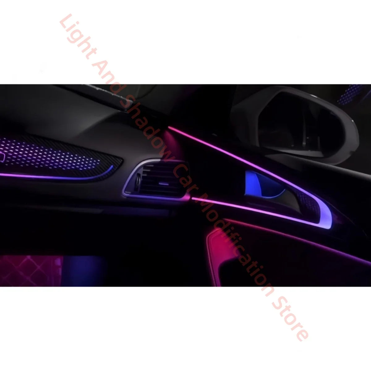 For Audi A6 C7 2012-2018 LED Trim Strip Atmosphere Interior