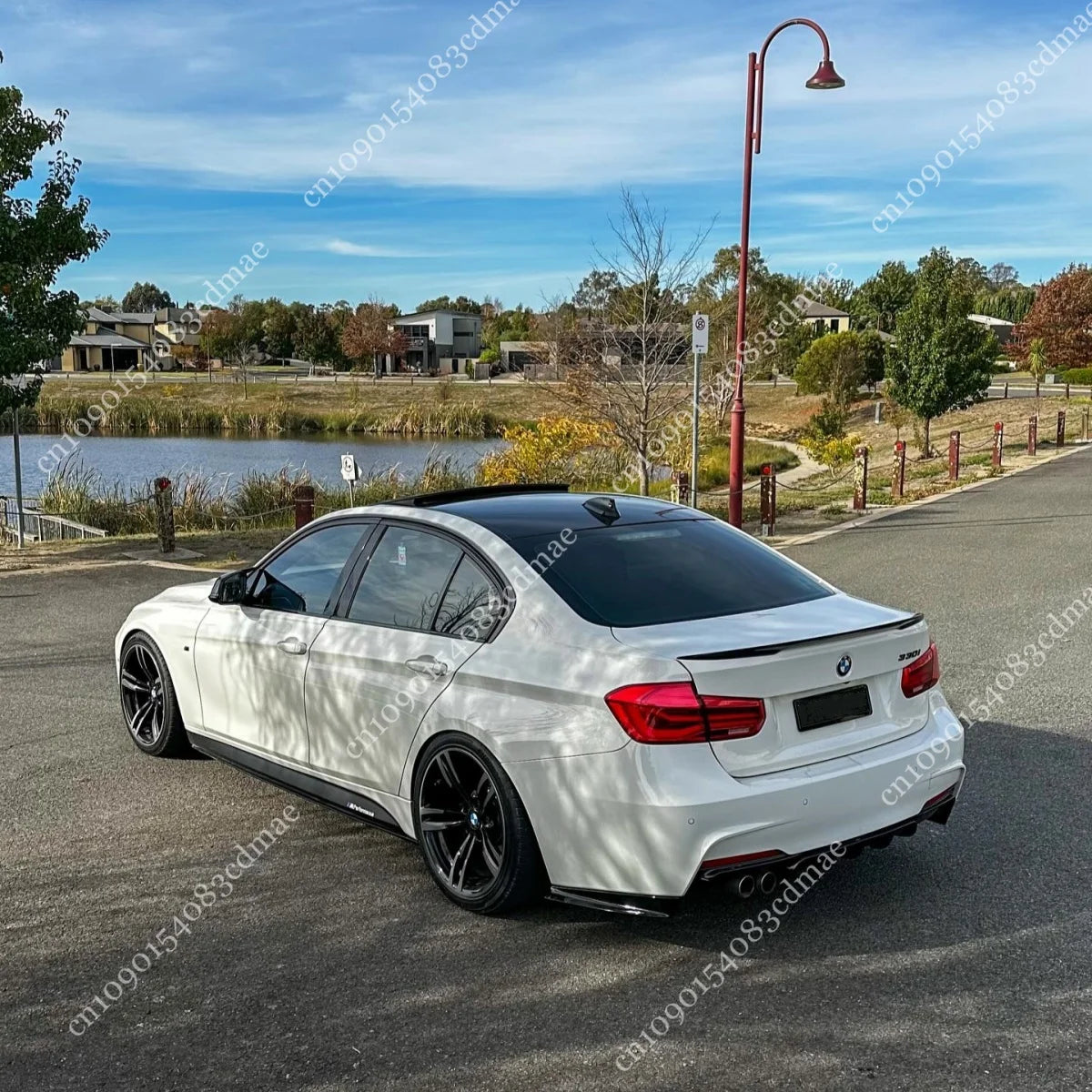 For BMW 3 Series F30 F31 Rear Bumper Diffuser Sport 2012-2018