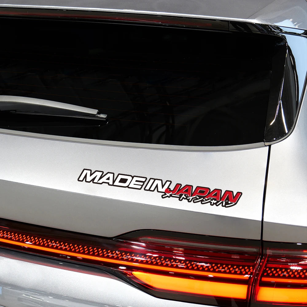 Sticker Jdm Made In Japan Window Bumper Vinyl Film