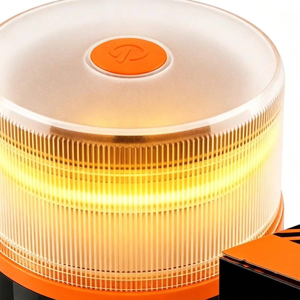 Beacon Amber Flashing Magnetic Base Strobe Truck Motorcycle