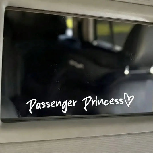 For Rear View Mirror Motorcycle Laptop Cute Passenger Princess