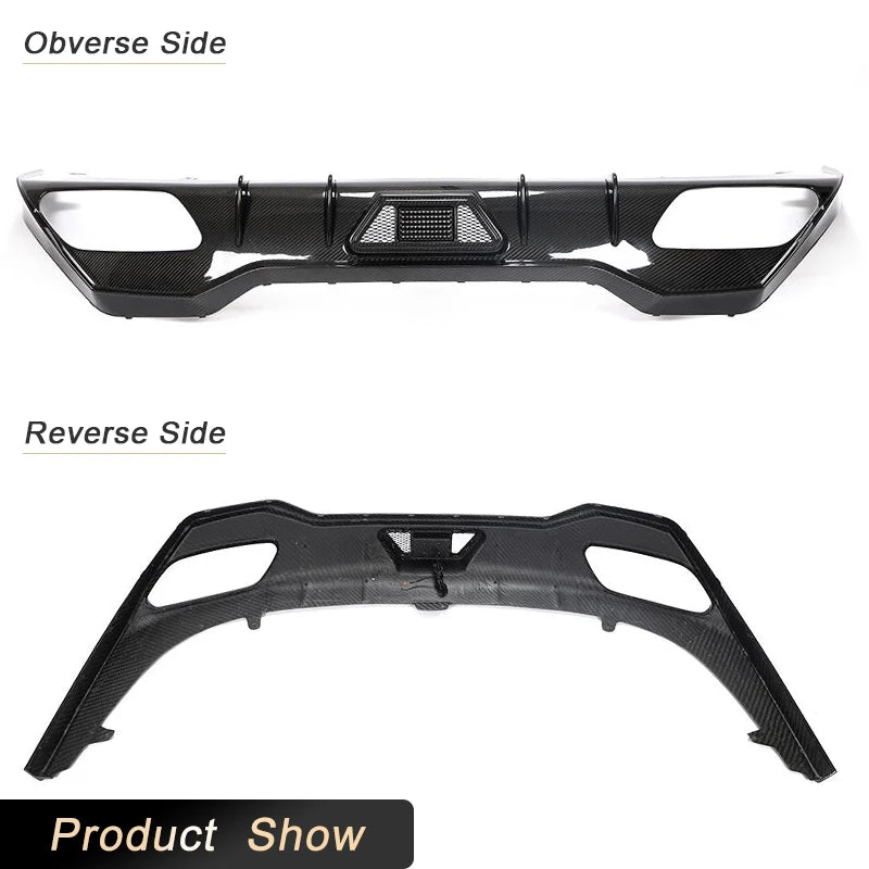 For BMW 8 Series G16 M Rear Bumper Diffuser Lip Spoiler Sport