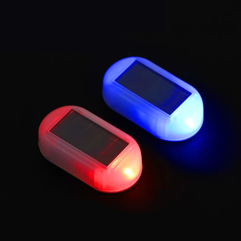 Solar Powered Fake Security Dummy Alarm Automobile Wireless