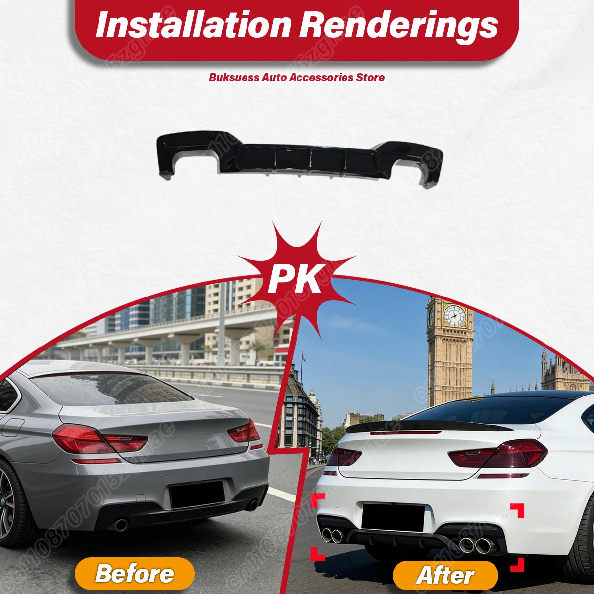 For BMW 6-series F06 F12 F13 M Sport 2011 2012 2013 2014 2015