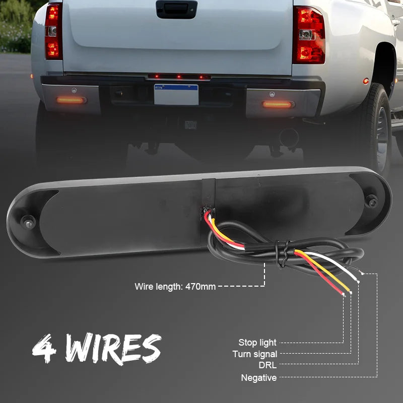 Truck Tail Bar In Stop Brake Turn Signal Drl