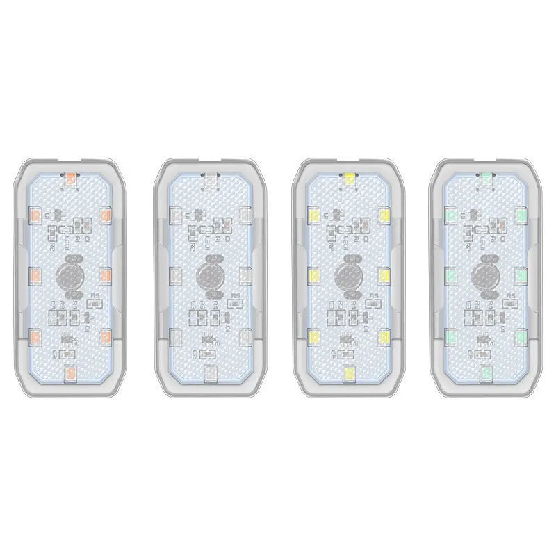 7colors Touch Control Footwell Ambient USB Rechargeable Sensor