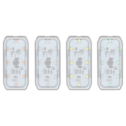 7colors Touch Control Footwell Ambient USB Rechargeable Sensor