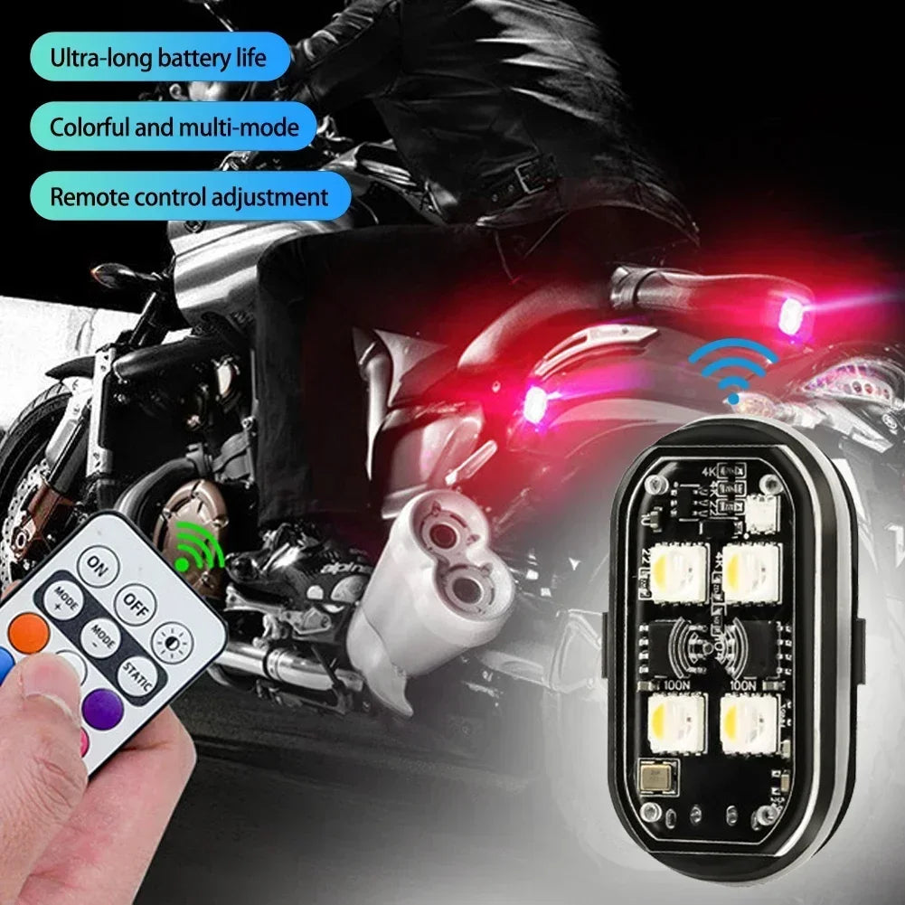 Aircraft Airplane Helicopter Warning RGB Motorcycle Strobe Flash