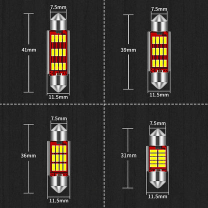 For Mercedes Benz W210 W211 W203 4PCS Canbus No Error Festoon