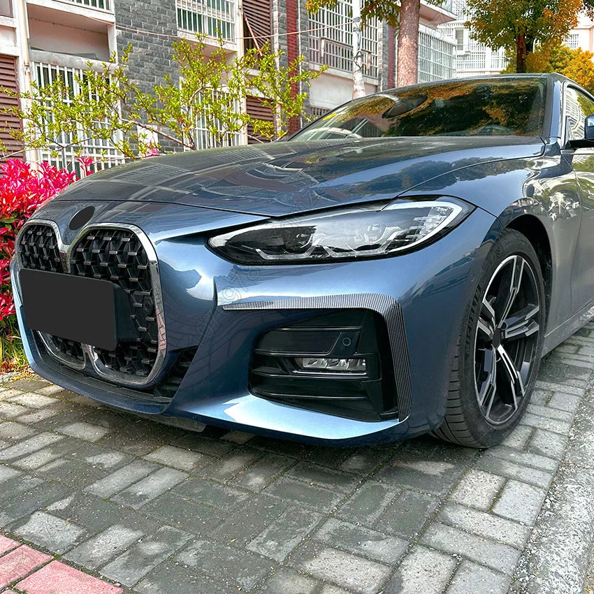 For BMW 4 Series G22 G23 Front Fog Frames Cover Trim Racing