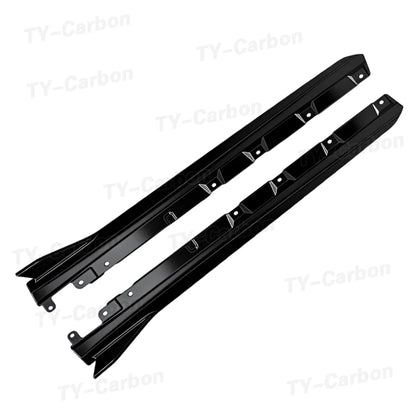 For BMW X3 G45 G48 2025+ Vten Gloss Black Side Skirts Lip