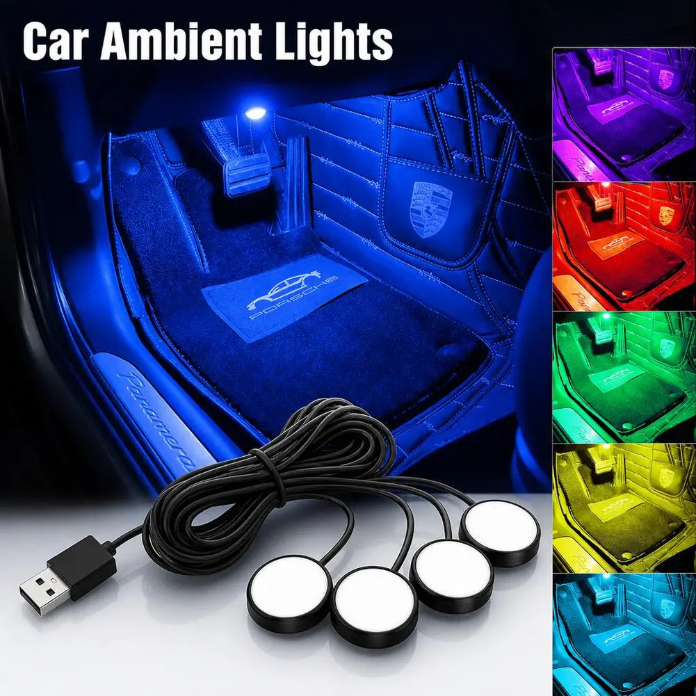 For Vehicle Interior Upgrade Accessories USB Interior Ambient In