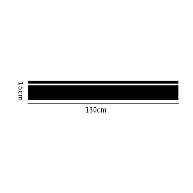 1PC Hood Stickers Personalized Stripe Modification Body Covering