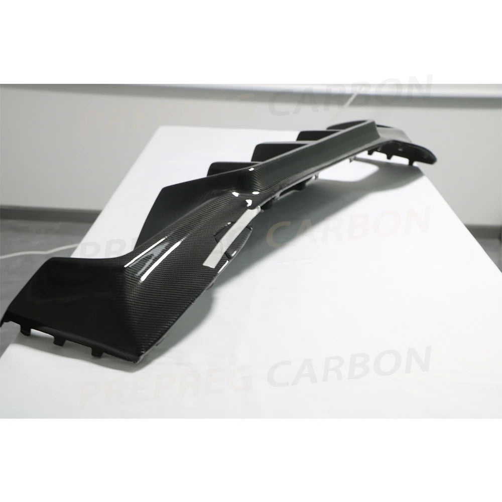 For BMW 5 Series F90 M5 Prepreg Dry Carbon Rear Lip Diffuser