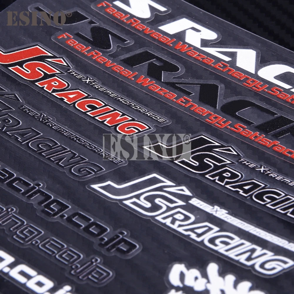For Js Racing Creative Decal Set Bumper Door Handle Whole Body