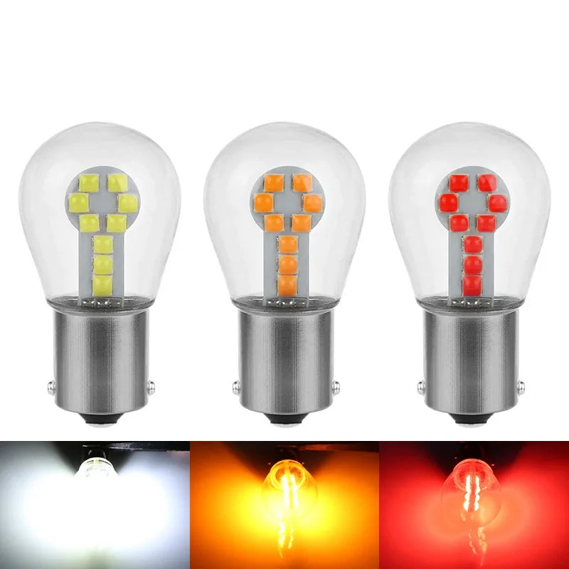 1PCS 1156 ba15s P21W 1157 bay15d P21 5W Bulbs